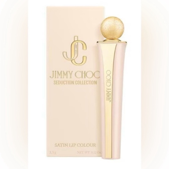 🆕 NIB JIMMY CHOO Seduction Collection #004 Coral Kiss Satin Lipstick - Picture 5 of 13